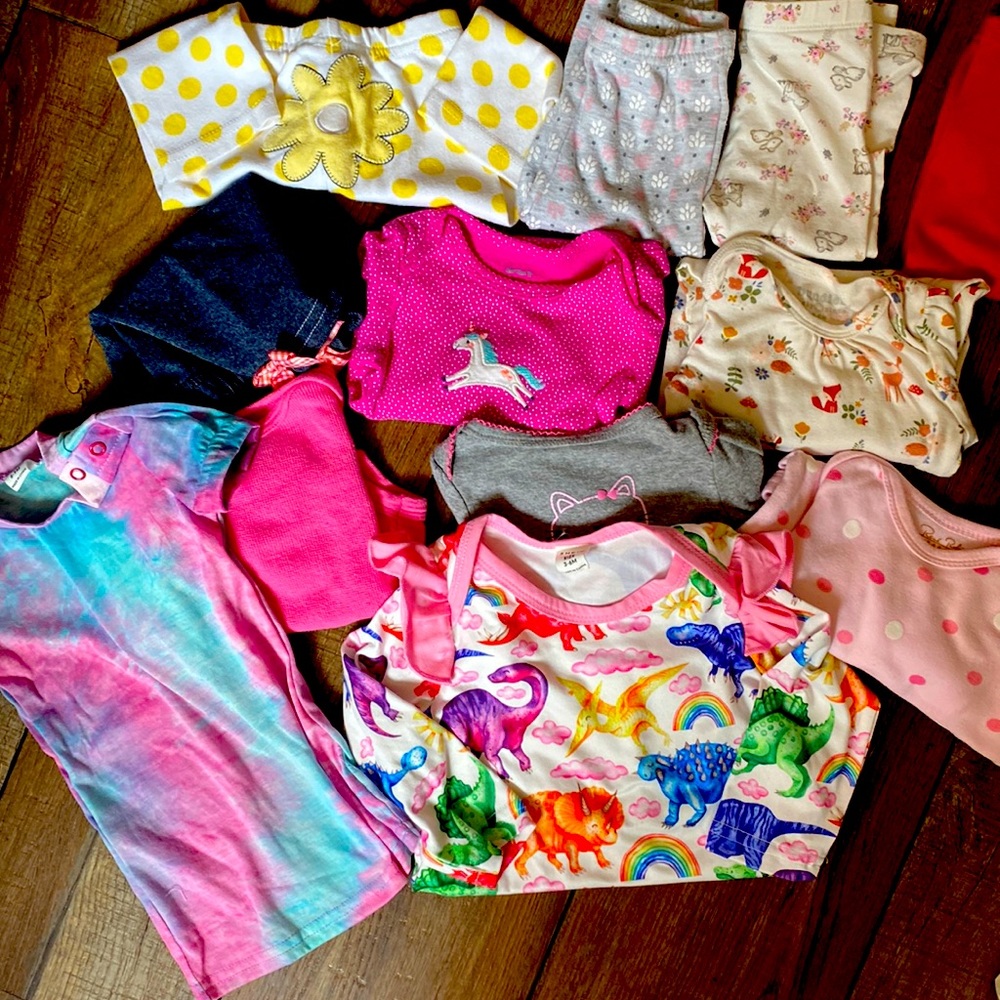 Baby girl 3-6 months clothing lot